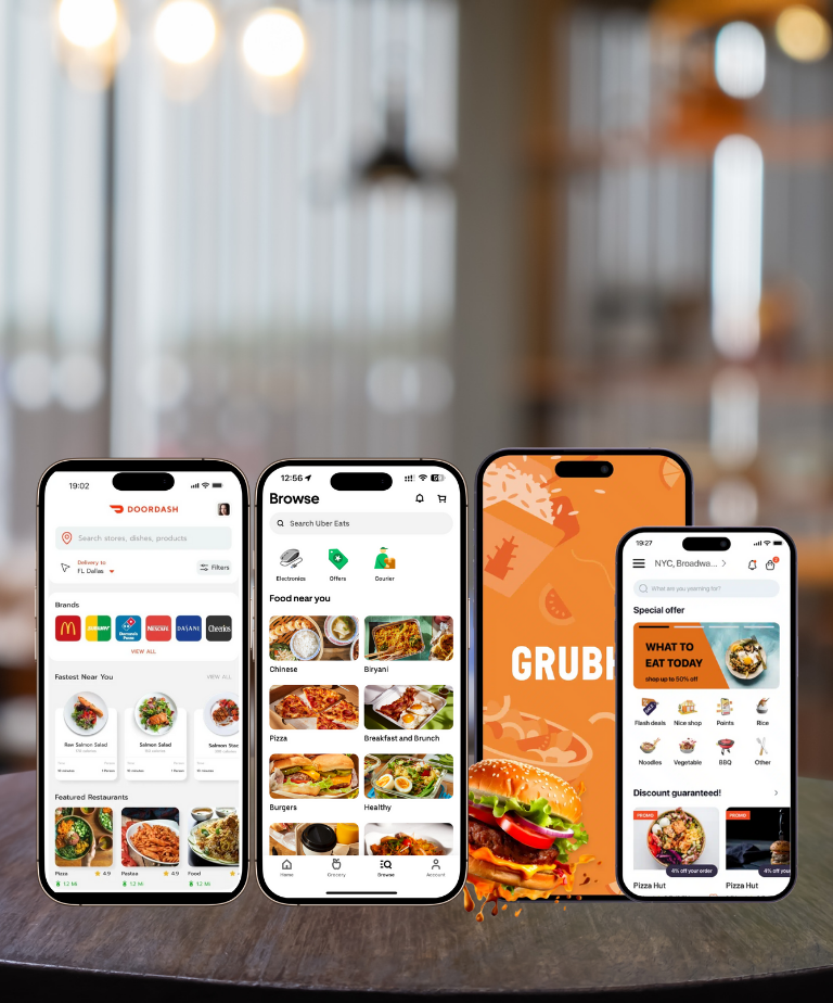 Integration with UberEats, Grabhub, and DoorDash